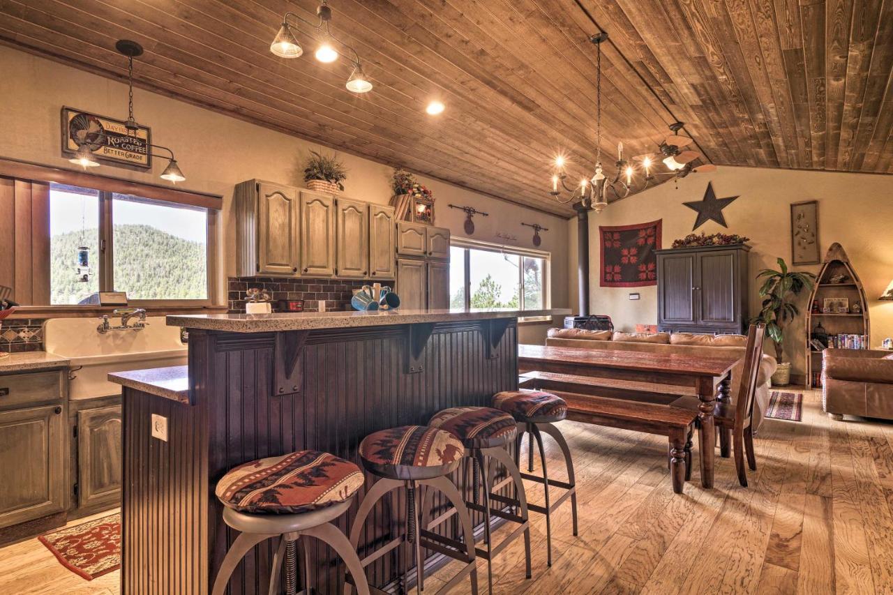 Cripple Creek Mountain Getaway With Hot Tub And Views! Villa Dış mekan fotoğraf